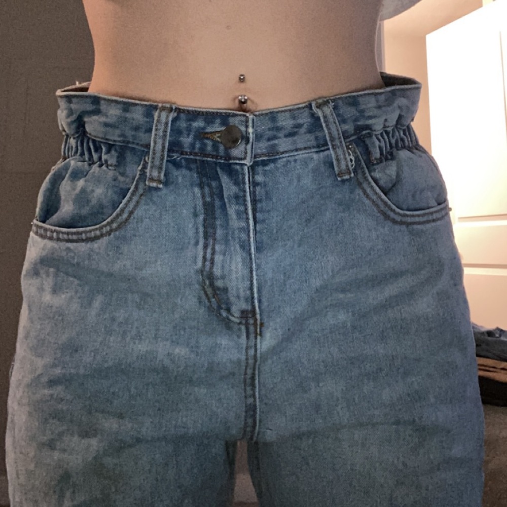 paper bag jeans